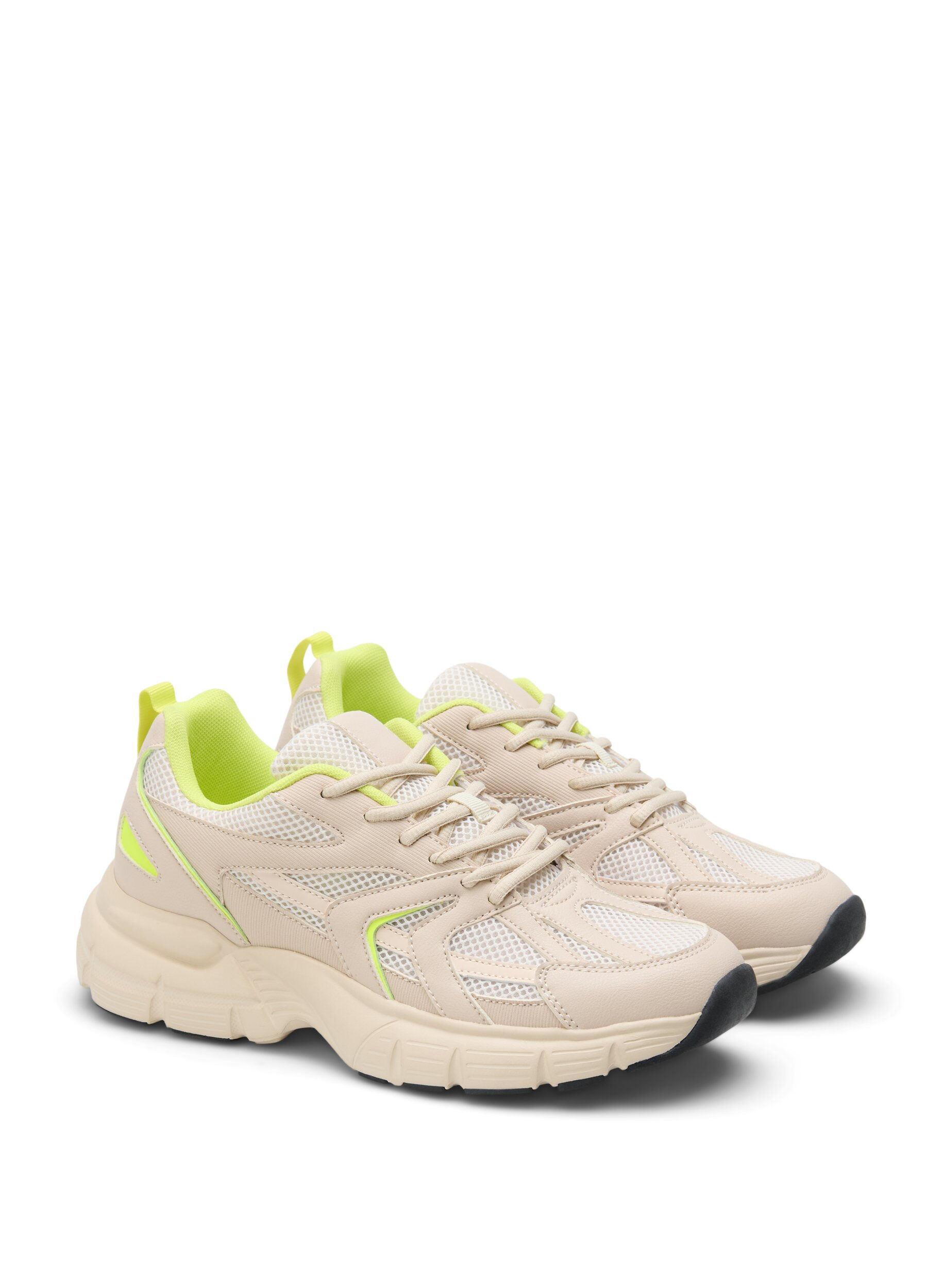 Zizzifashion Wide fit trainers , Tapioca, Packshot image number 1