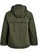 Short spring jacket with a detachable hood, Green, Packshot image number 1