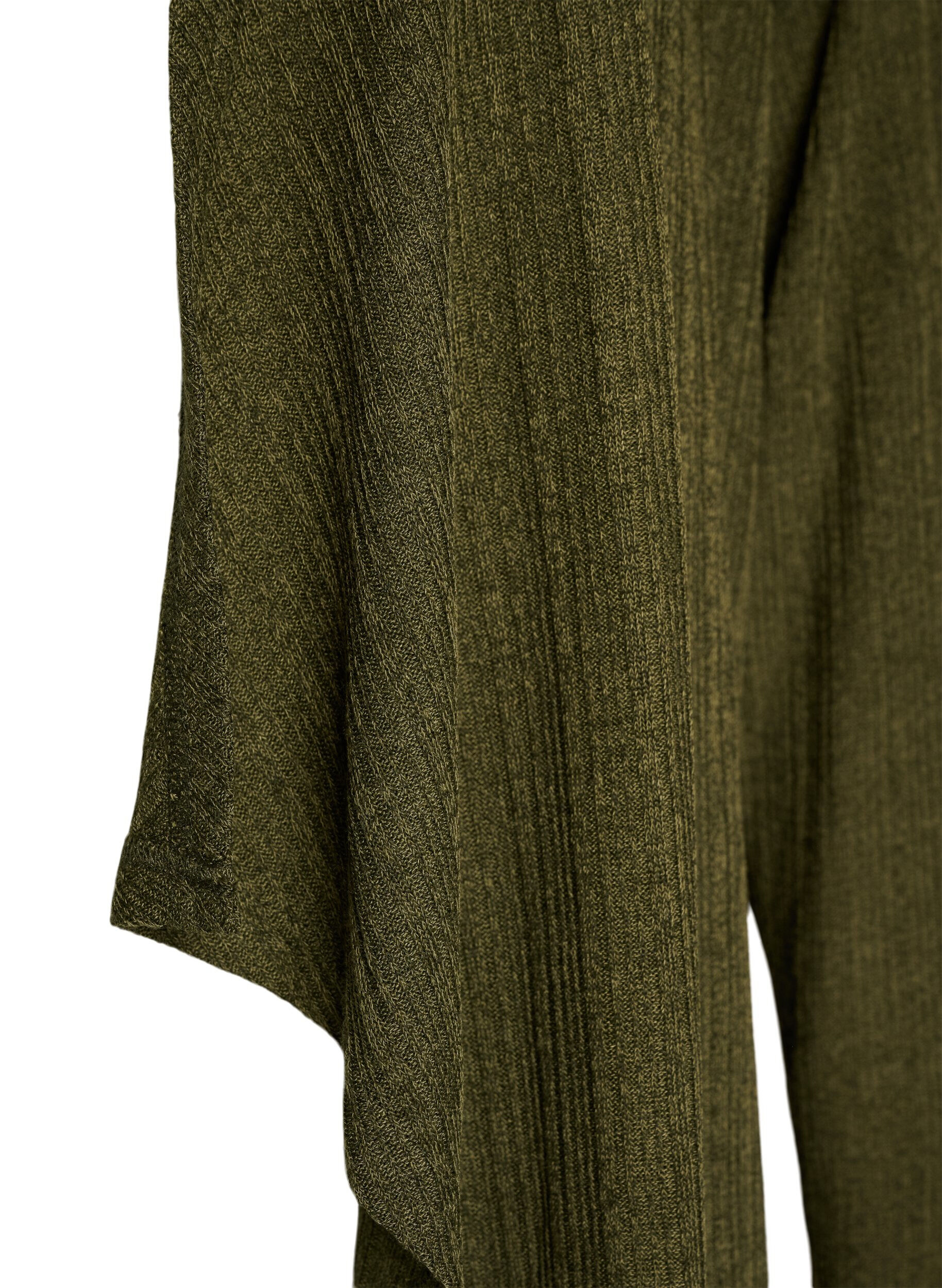 ZizzifashionOpen cardigan in textured jersey, Blue, Packshot image number 2