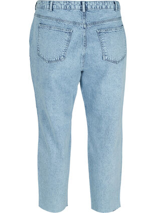 Cropped mom fit Mille jeans with a loose fit, Snow Wash 2, Packshot image number 1