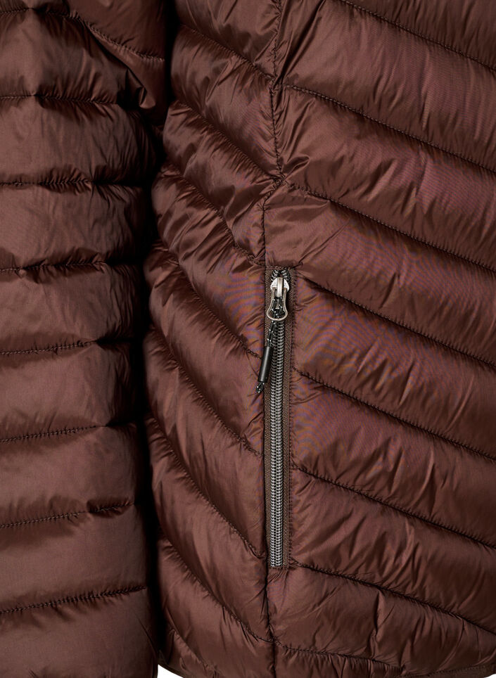 Lightweight hooded jacket, Brown, Packshot image number 3