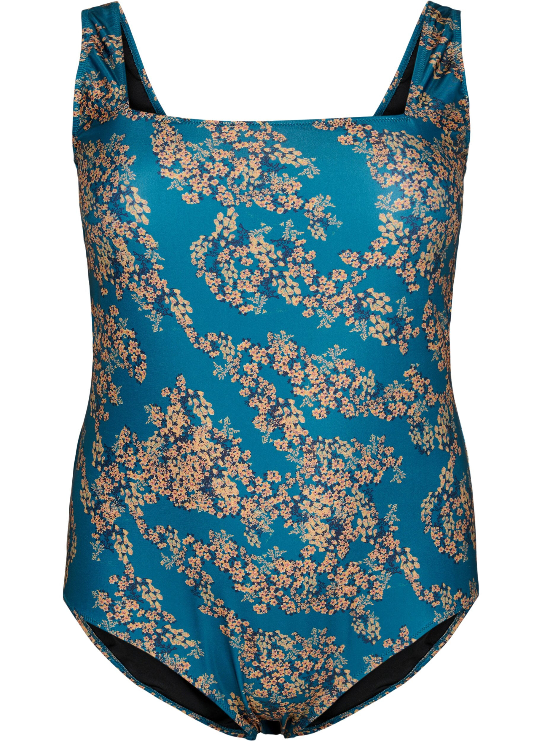 Zizzifashion Swimsuit with floral print, Zebra Flower, Packshot image number 0