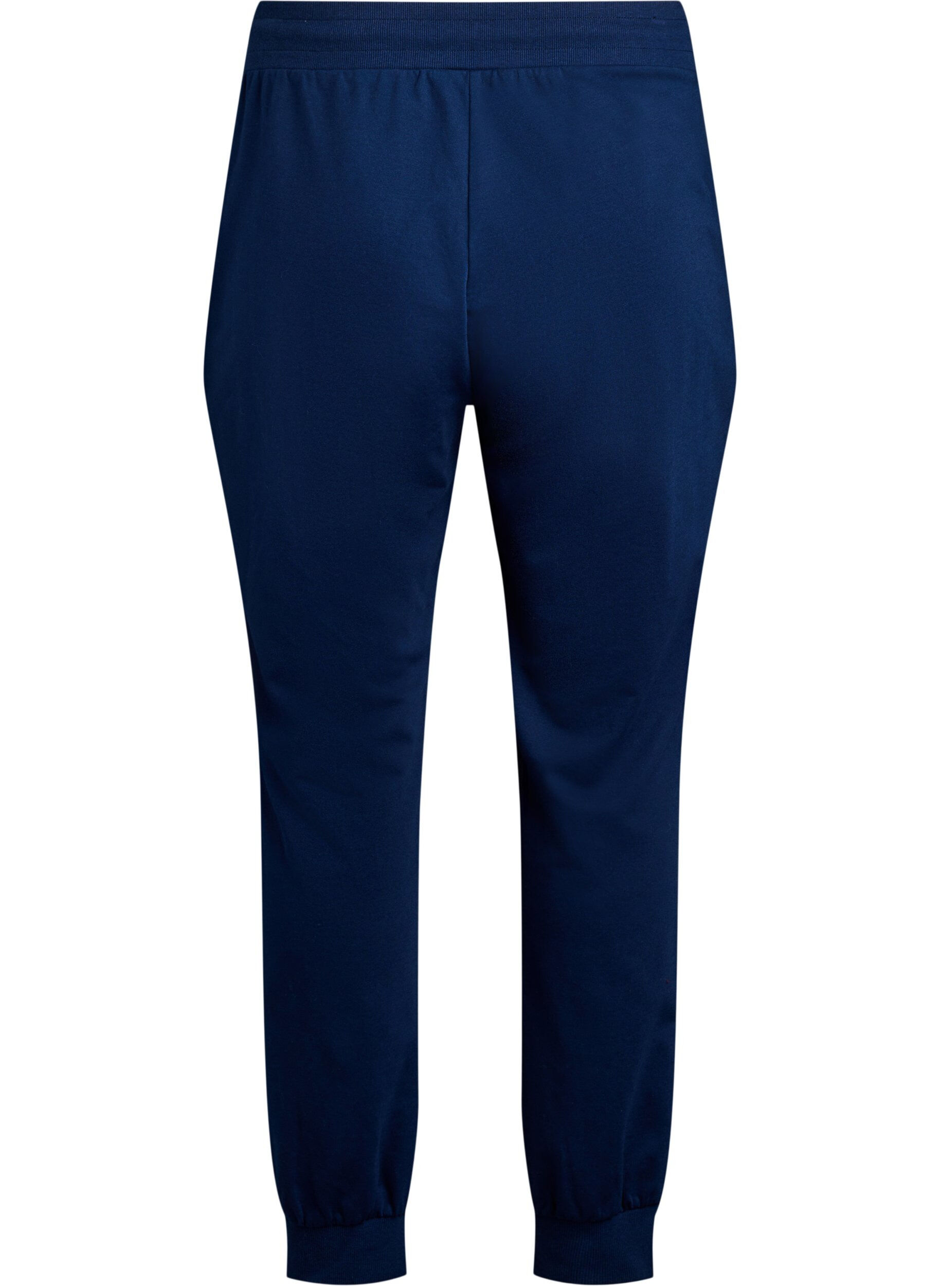 Zizzifashion Loose tracksuit trousers with pockets, Blue, Packshot image number 1