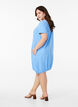 Short sleeve cotton dress, Light Blue, Model image number 2