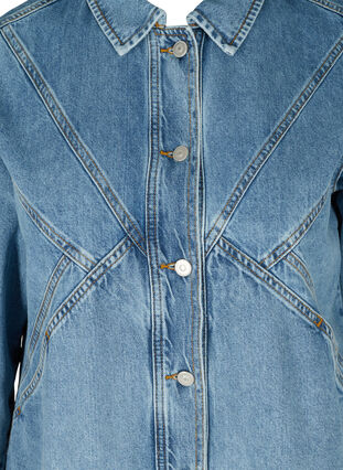 Light denim jacket cotton, Light Blue ASS, Packshot image number 2