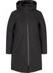 Winter jacket with adjustable waist, Black, Packshot image number 0