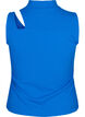 Ribbed top with cut-out section, Princess Blue, Packshot image number 1