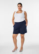 Shorts with pockets and loose fit, Blue, Model image number 1