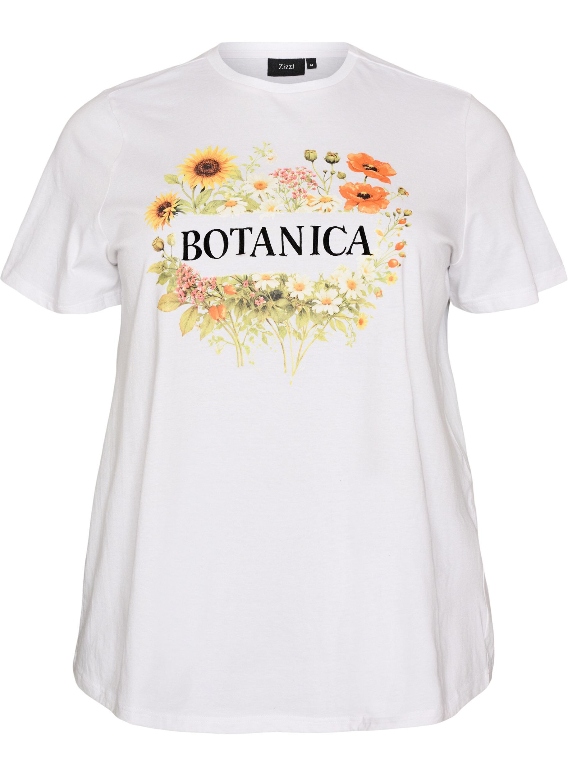 Organic cotton T-shirt with front print