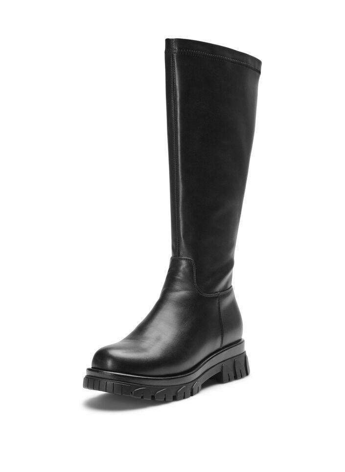 Boot with long shaft, Black, Packshot image number 2