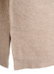Short knit dress with rhinestones, Beige, Packshot image number 3