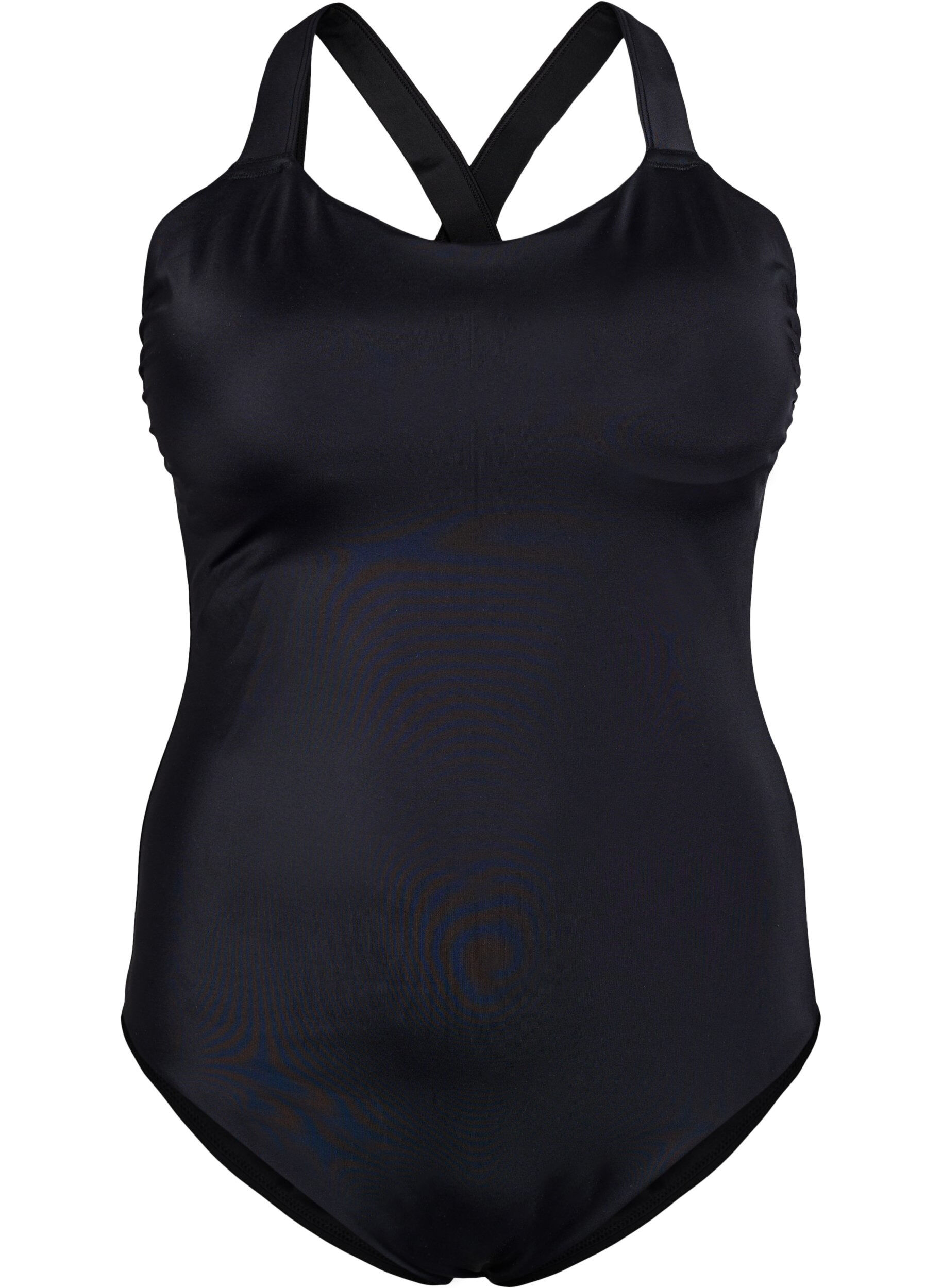 Swimsuit with crossed straps