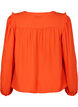 Long-sleeved blouse with frilled details (GRS), Orange.com, Packshot image number 1