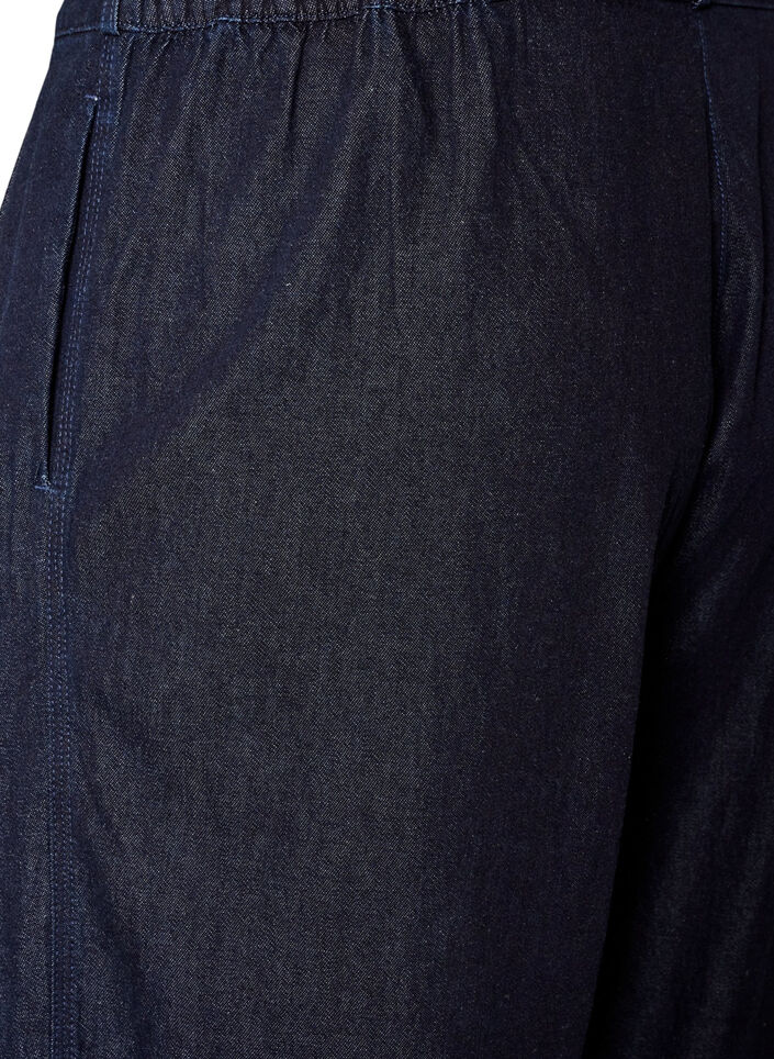 High waist balloon jeans, Blue, Packshot image number 3