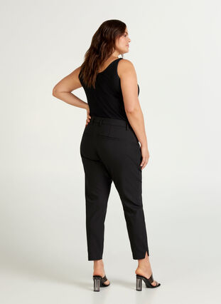 Classic trousers, Black, Model image number 1