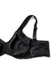 Minimizer bra with padded straps, Black, Packshot image number 3