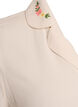 Viscose pyjama top with tie fastening and floral print, Beige, Packshot image number 4