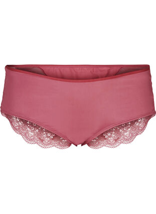 Knickers with lace and regular waist, Deco Rose, Packshot image number 0