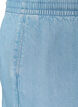 Denim-look shorts with an elasticated waist and drawstring, Light Blue, Packshot image number 2