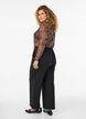 Loose trousers with pockets, Black, Model image number 1