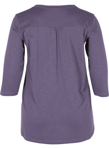 Blouse with 3/4 sleeves, Graystone, Packshot image number 1