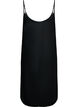 Sleeveless midi dress in viscose, Black, Packshot image number 1