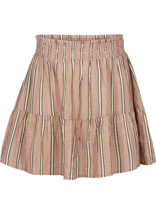 Short striped skirt, Rose Smoke stripe, Packshot image number 0