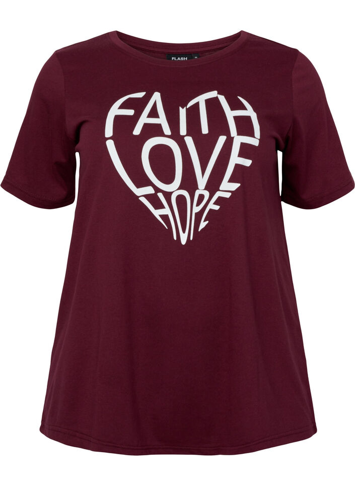 FLASH - 2-pack t-shirt with motif, Black/Port Royale , Packshot image number 3