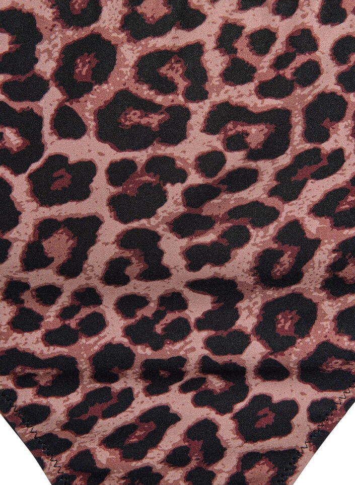 Leopard brazilian bikini bottoms, Beige, Packshot image number 2
