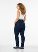 Super slim Amy jeans with high waist, Blue, Model image number 1