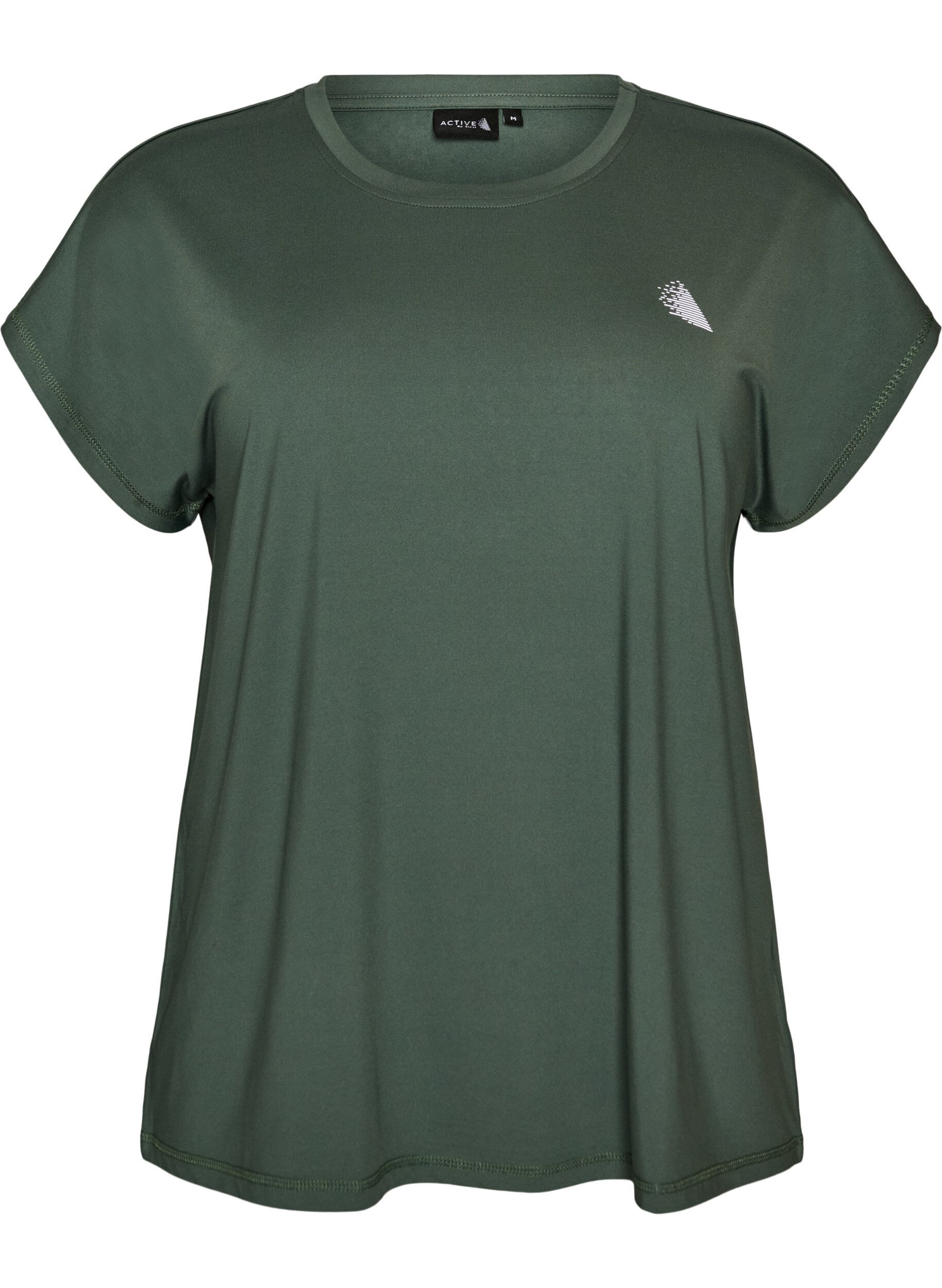 Solid-coloured training T-shirt