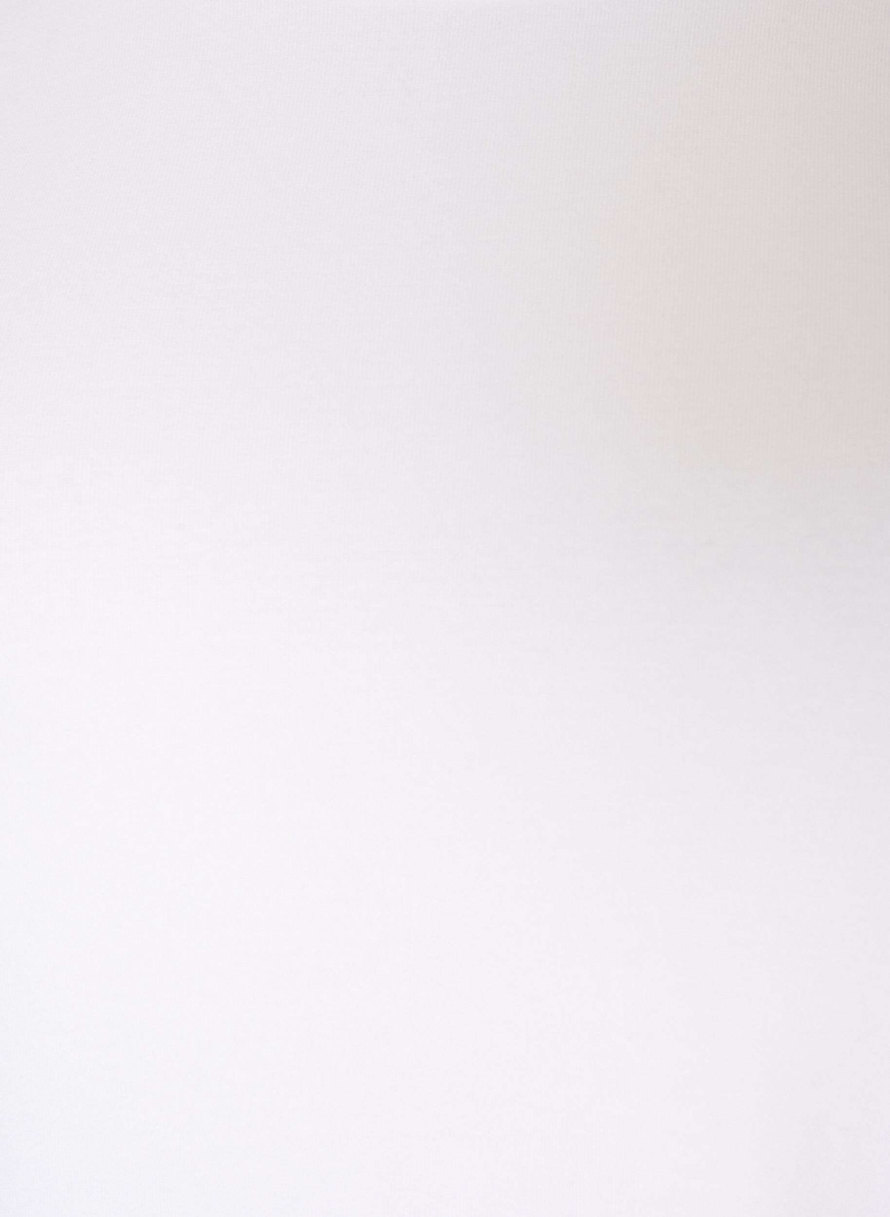 ZizzifashionLong-sleeved basic T-shirt with a round neck, White, Packshot image number 2