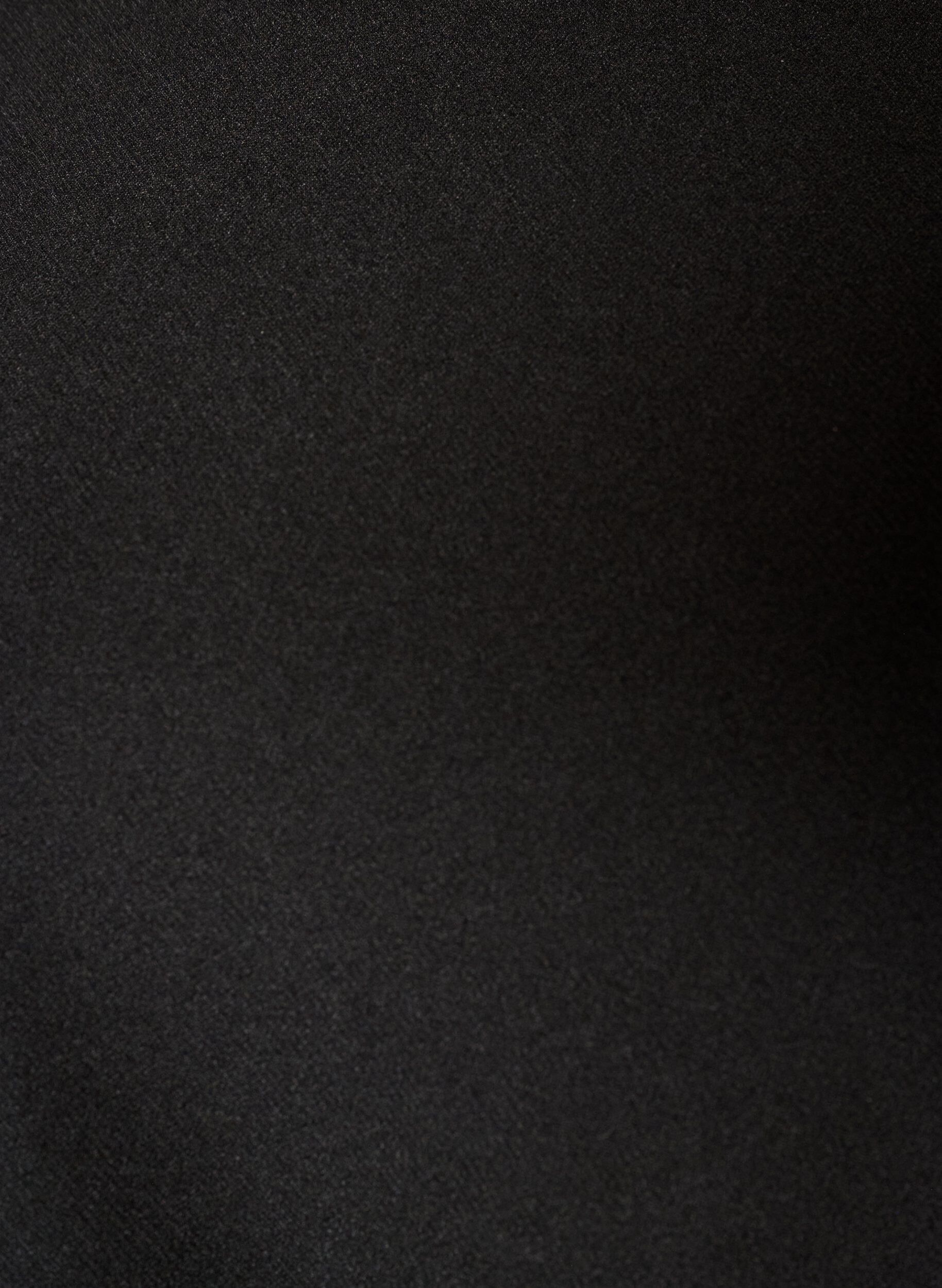 ZizzifashionBlouse with asymmetric draping and 3/4 sleeves, Black, Packshot image number 2