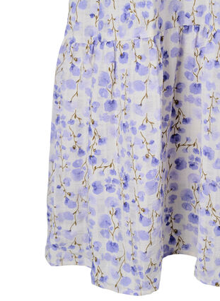 Tunic with 3/4 sleeves and floral print, Sand Verbena AOP, Packshot image number 3