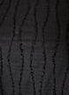 Short jersey dress with a wavy textured pattern, Black, Packshot image number 2