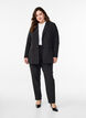 Classic blazer with button closure, Black, Model image number 1