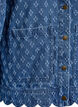 Denim jacket with a distressed pattern, Blue, Packshot image number 3