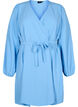 Short wrap dress with tie belt, Light Blue, Packshot image number 0