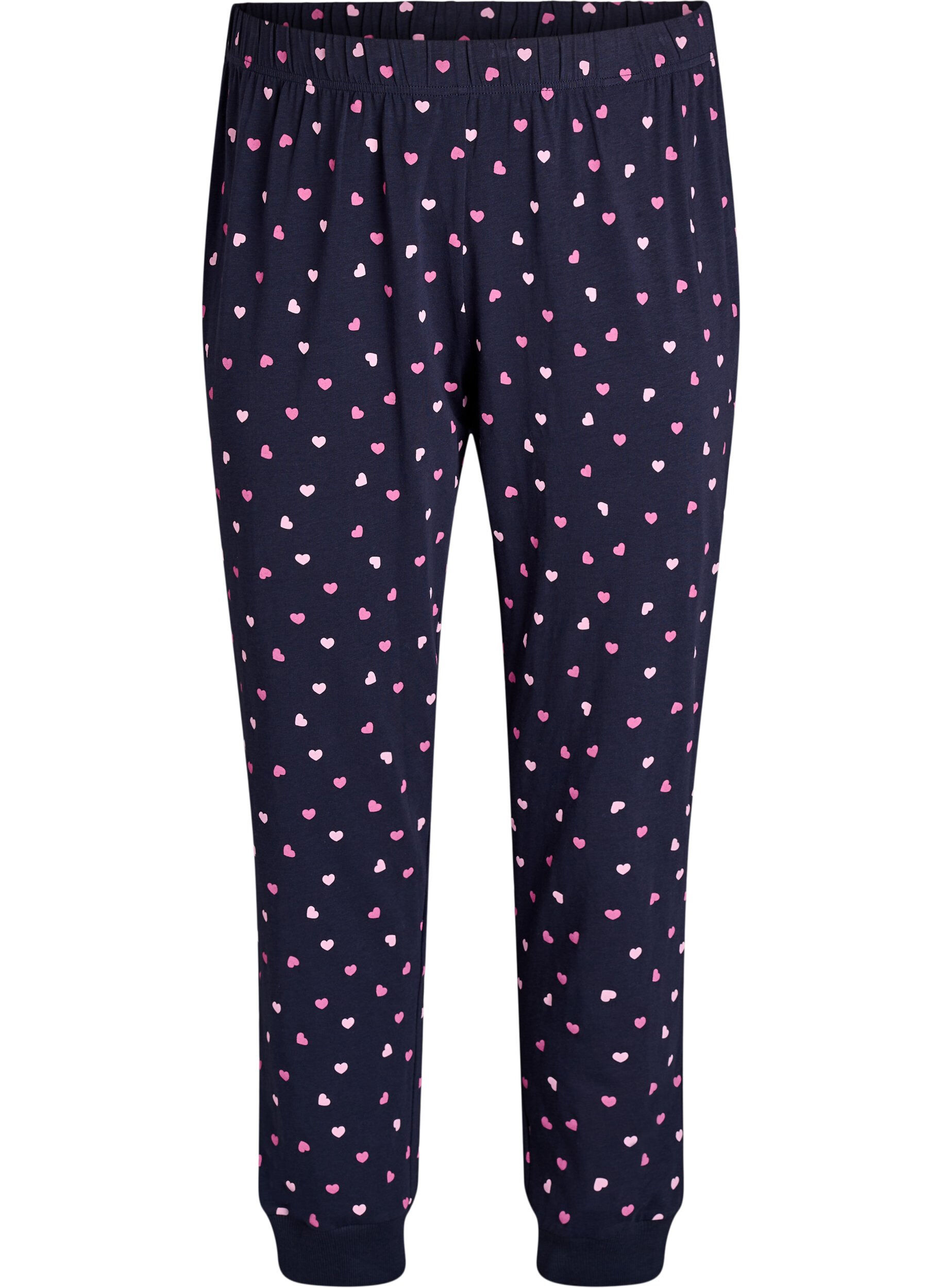 Zizzifashion Printed pyjama trousers, Blue, Packshot image number 0