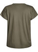 Solid-coloured training T-shirt, Green, Packshot image number 1