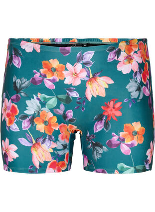 Swim shorts with floral print, Meave Print, Packshot image number 0