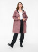 Rain jacket with hood and button fastening, Rose Taupe, Model image number 2