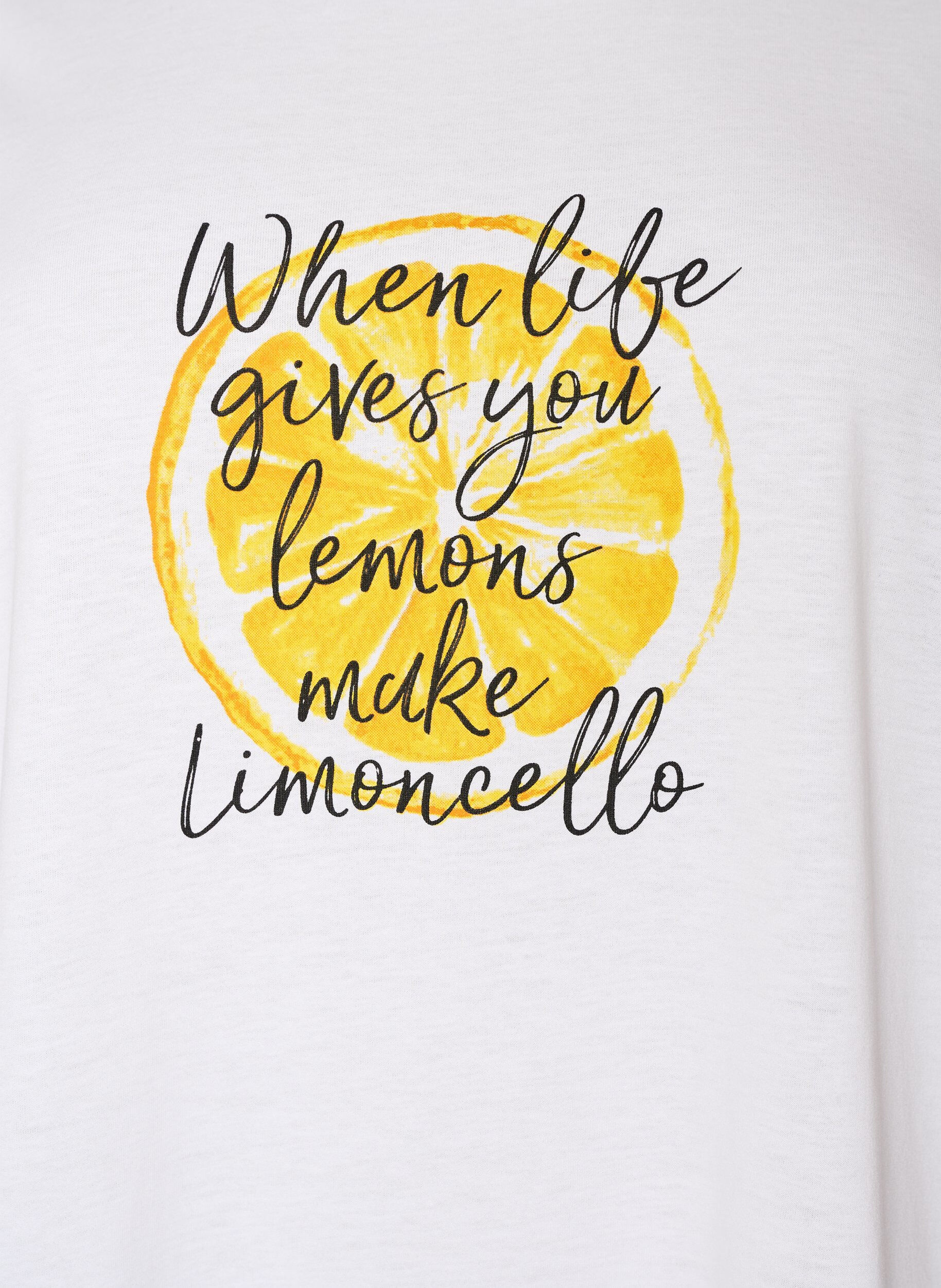 ZizzifashionT-shirt with motif, White, Packshot image number 2