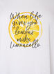 T-shirt with motif, White, Packshot image number 2