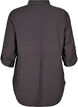 FLASH - Shirt with collar and roll-up sleeves, Dark Grey, Packshot image number 1