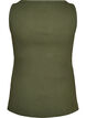 Fitted top with motif, Green, Packshot image number 1