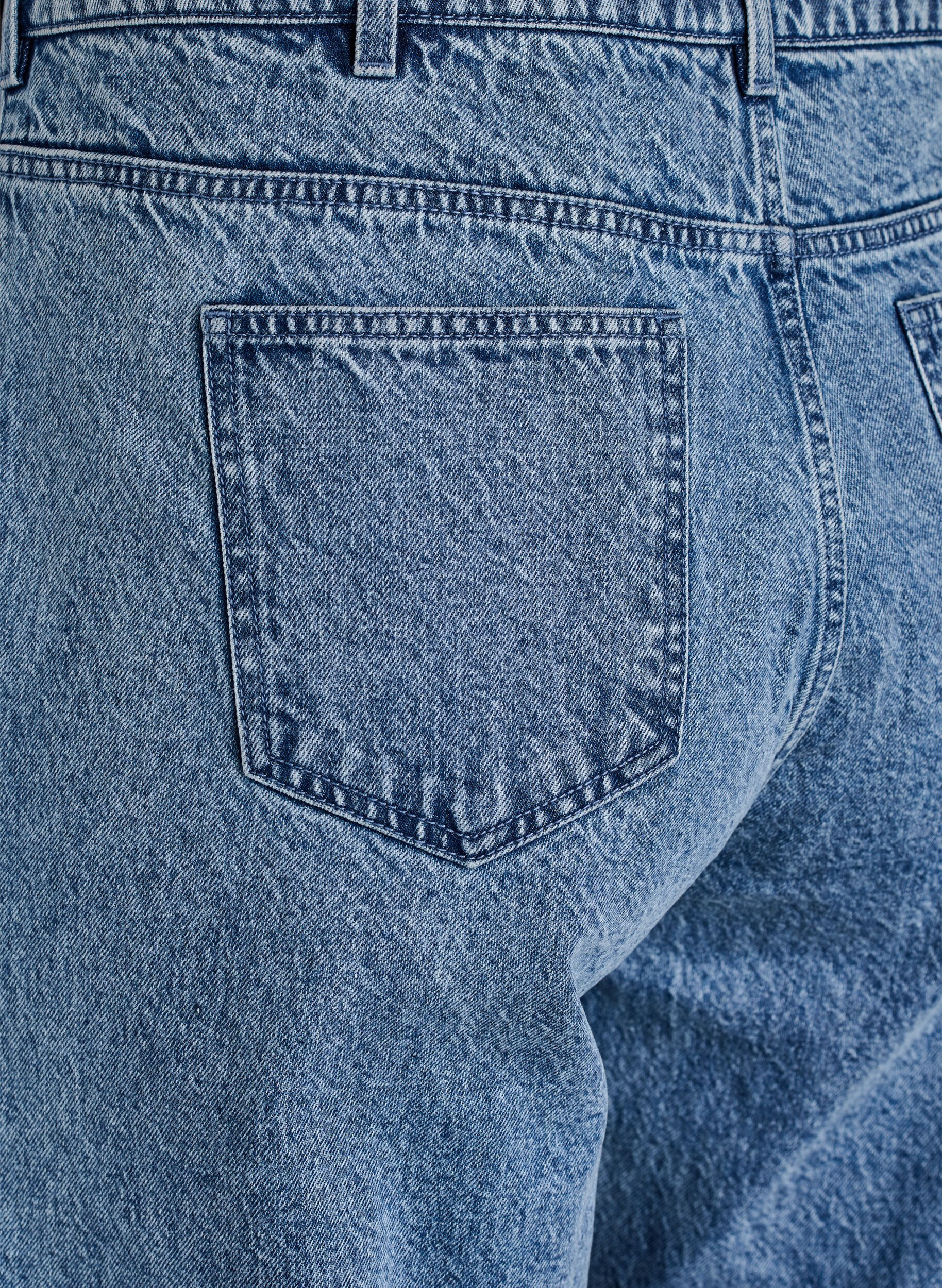 ZizzifashionWide fit jeans with seam details, Light Blue, Packshot image number 3