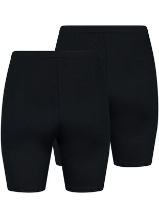 FLASH - 2-pack cycling shorts, Black/Black, Packshot image number 1