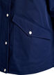 Short spring jacket with detachable hood, Blue, Packshot image number 3
