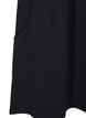 Jersey dress with short sleeves and pockets, Black, Packshot image number 3